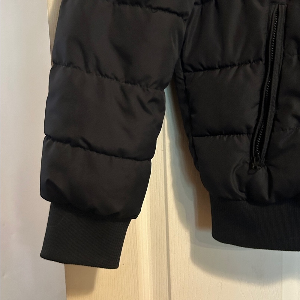 Gap Black Puffer Jacket Size Medium - image 4